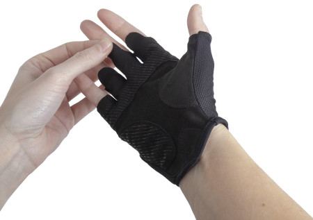 Перчатки вело M-Wave Half Finger Comfort Перчатки вело M-Wave Half Finger Comfort